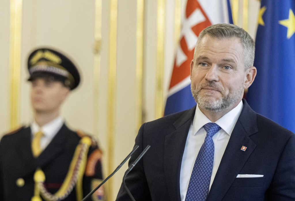 Prezident Peter Pellegrini. FOTO: TASR/Martin Baumann
