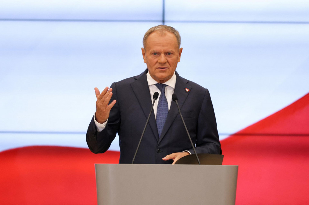 Poľský premiér Donald Tusk. FOTO: Reuters
