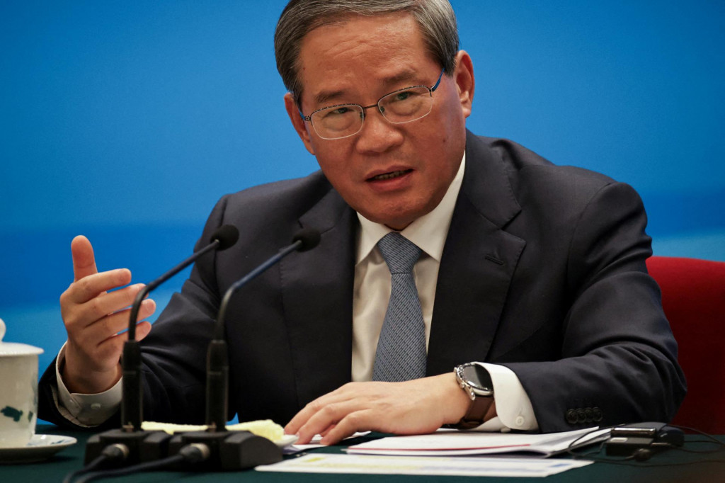 Čínsky premiér Li Čchiang. FOTO: Reuters