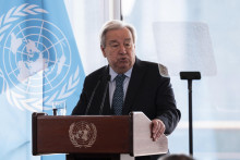 Generálny tajomník OSN António Guterres. FOTO: TASR/AP