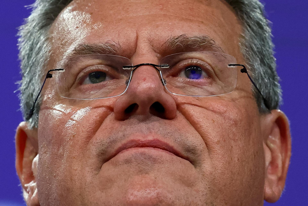 Eurokomisár pre obchod Maroš Šefčovič. FOTO: Reuters