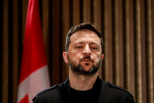 Ukrajinský prezident Volodymyr Zelenskyj. FOTO: REUTERS