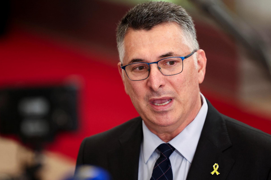 izraelský minister zahraničia Gideon Saar. FOTO: Reuters