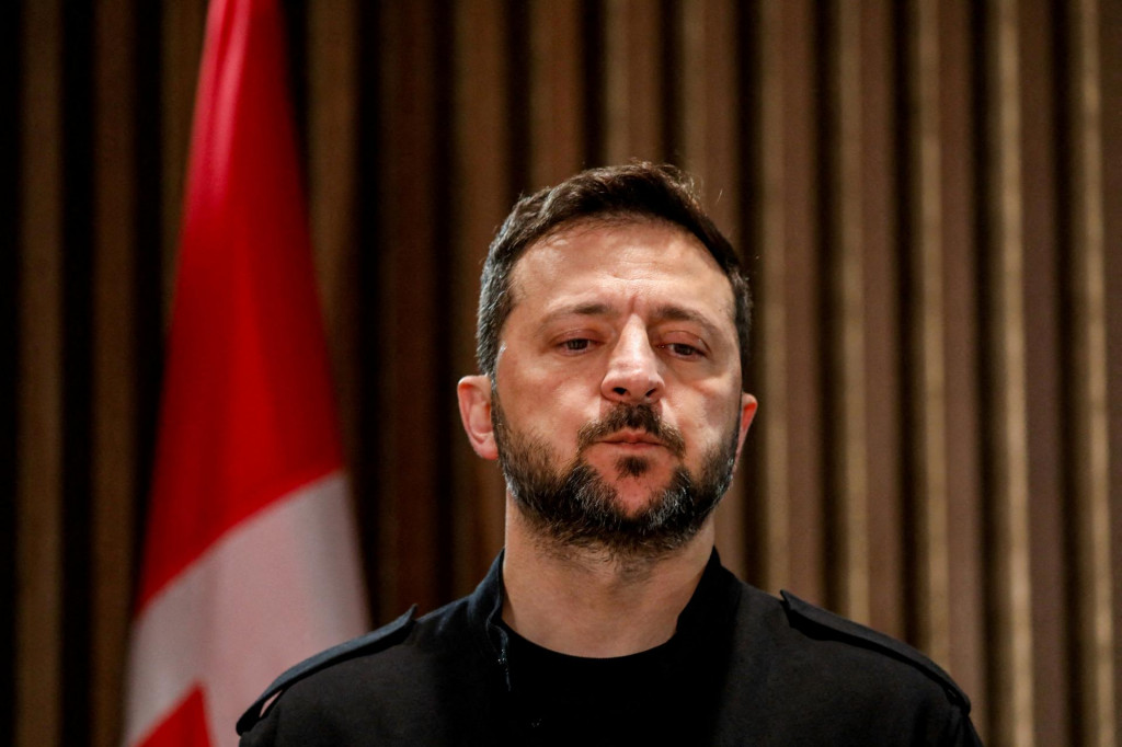 Ukrajinský prezident Volodymyr Zelenskyj. FOTO: REUTERS