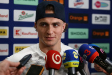 Slovenský hokejista Martin Pospíšil. FOTO: TASR/D. Stehlík