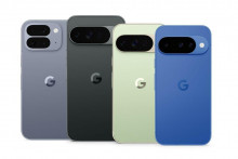 Údajný dizajn smartfónov (zľava) Google Pixel 10 Pro Fold, Google Pixel 10 Pro XL, Google Pixel 10 Pro a Google Pixel 10.