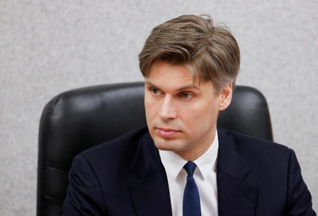 Riaditeľ ruskej vesmírnej agentúry Roskosmos Dmitrij Bakanov. FOTO: Reuters