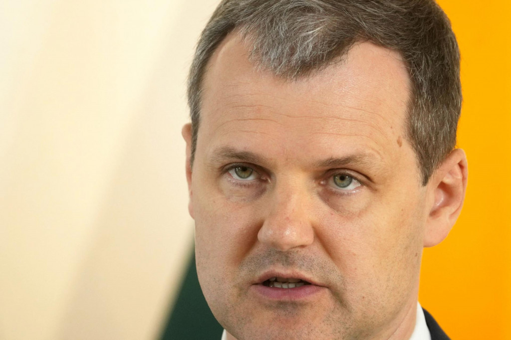 Litovský premiér Gintautas Paluckas. FOTO: REUTERS