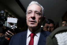 Kolumbijský exprezident Alvaro Uribe v roku 2019. FOTO: REUTERS