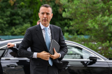 Na snímke minister školstva, vedy, výskumu, vývoja a mládeže Tomáš Drucker. FOTO: TASR/Jaroslav Novák