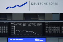 Nemecký index DAX 1. augusta 2025. FOTO: REUTERS