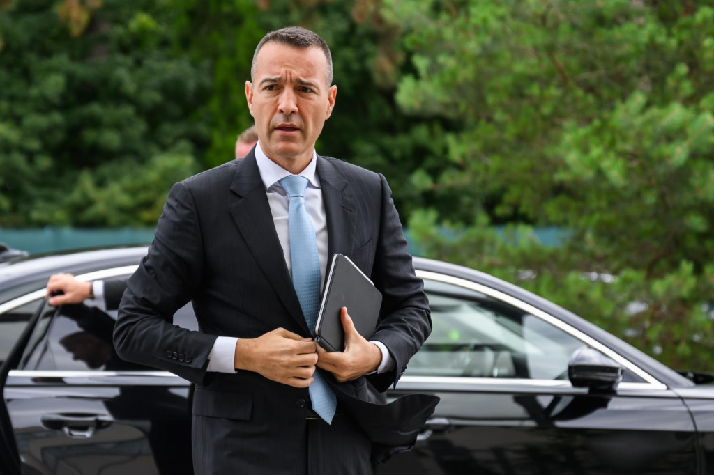 Na snímke minister školstva, vedy, výskumu, vývoja a mládeže Tomáš Drucker. FOTO: TASR/Jaroslav Novák