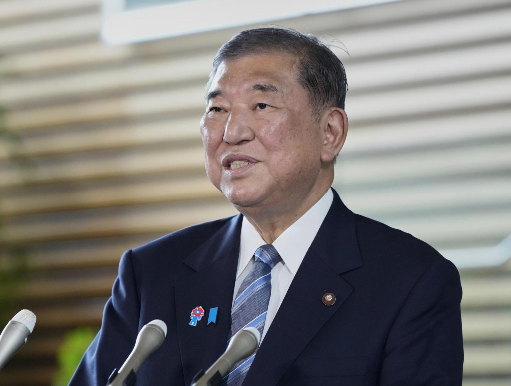 Japonský premiér Šigeru Išiba. FOTO: TASR/AP



