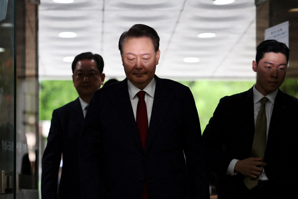 Obžalovaný bývalý juhokórejský prezident Jun Sok-jol. FOTO: REUTERS