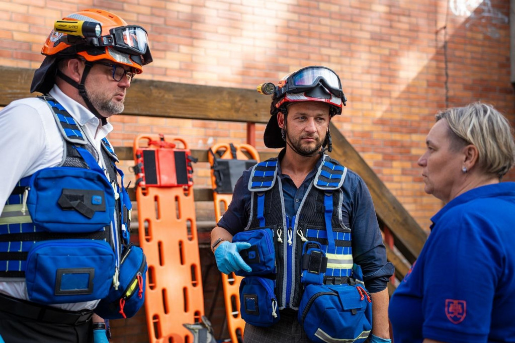 Politici Hlasu naposledy zavítali do Trenčianskeho kraja. Na snímke minister vnútra Matúš Šutaj Eštok. FOTO: Facebook/Matúš Šutaj Eštok