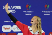 Kanadská plavkyňa Summer McIntoshová. FOTO: REUTERS