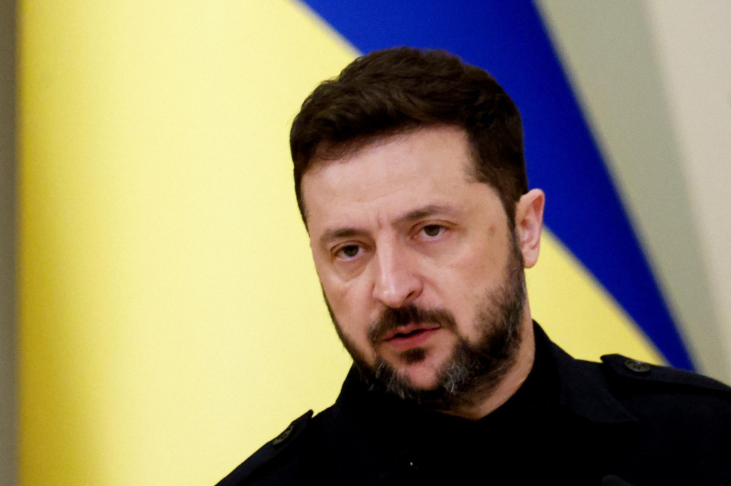 Ukrajinský prezident Volodymyr Zelenskyj. FOTO: REUTERS