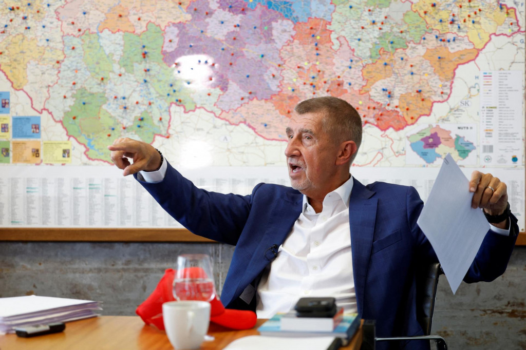 Český expremiér a líder hnutia ANO Andrej Babiš. FOTO: REUTERS
