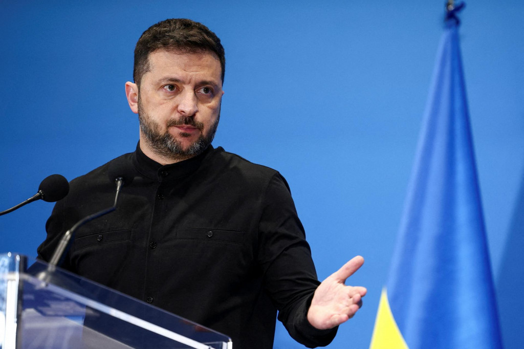 Ukrajinský prezident Volodymyr Zelenskyj. FOTO: REUTERS