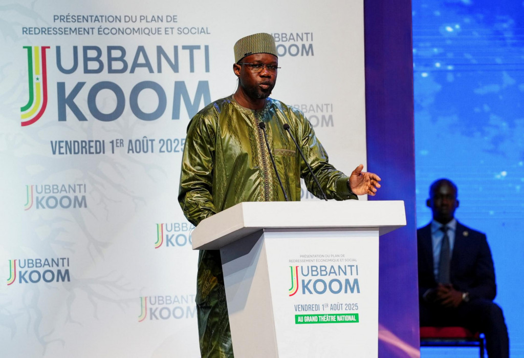 Senegalský premiér Ousmane Sonko. FOTO: REUTERS
