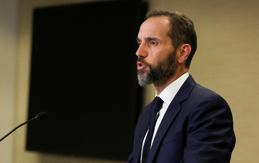 Bývalý špeciálny prokurátor Jack Smith. FOTO: REUTERS