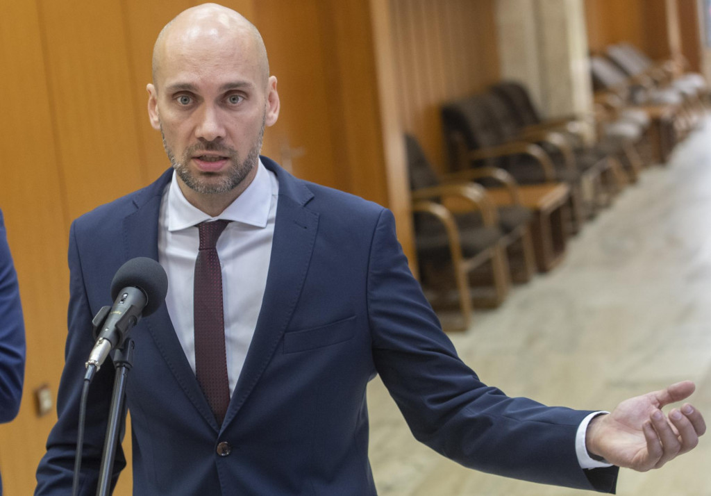 Tímlíder strany SaS pre energetiku Karol Galek. FOTO TASR/Martin Baumann