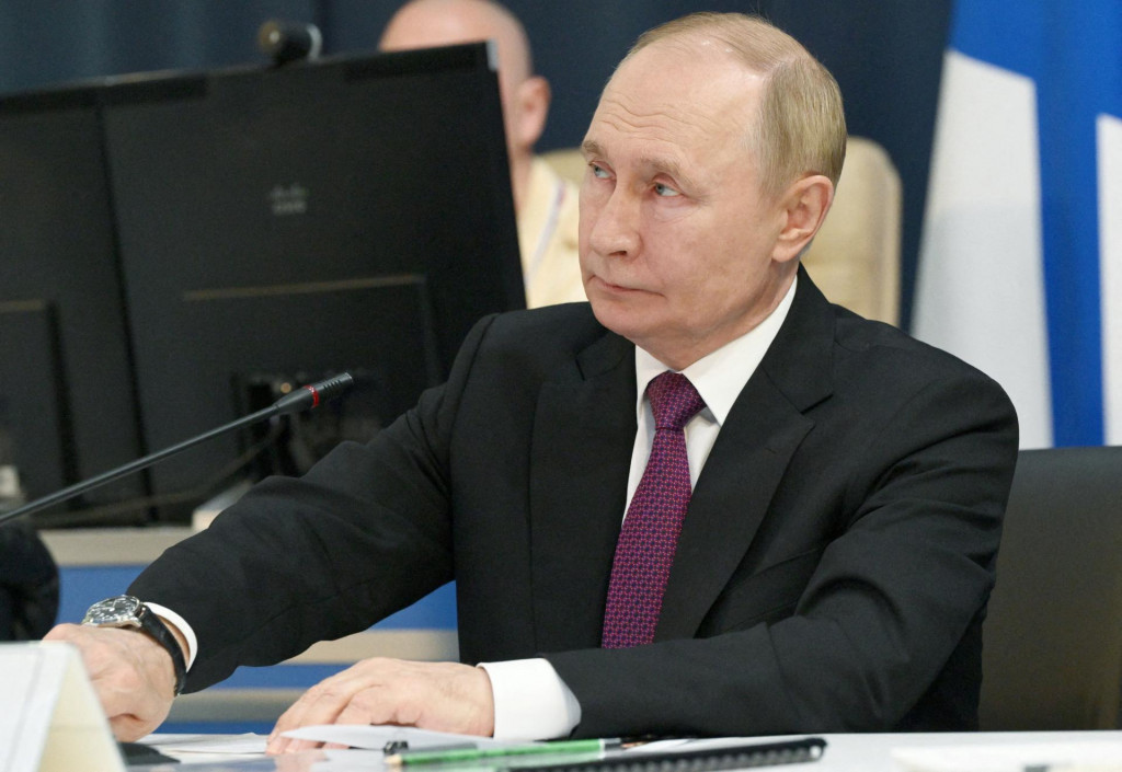 Na snímke ruský prezident Vladimir Putin. FOTO: REUTERS