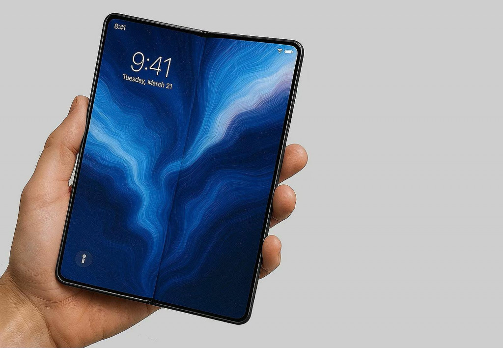 Vizualizácia skladacieho iPhonu