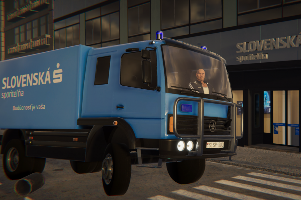 Slovenská sporiteľňa sa dostala do prvej slovenskej GTA hry