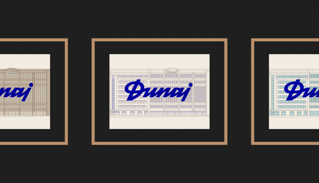 Nov&aacute; vizu&aacute;lna identita budovy Dunaj.