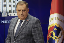 Vodca bosnianskych Srbov Milorad Dodik. FOTO: TASR/AP