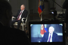 Ruský prezident Vladimir Putin. FOTO: TASR/AP/Sputnik