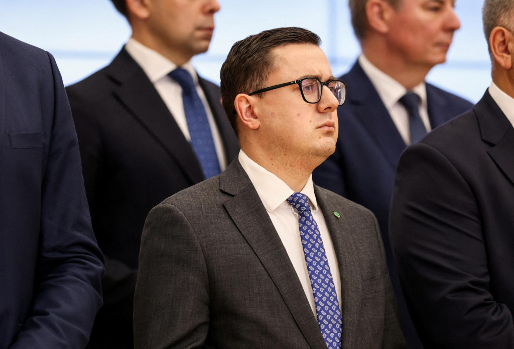 Poľský minister energetiky Milosz Motyka. FOTO: Reuters