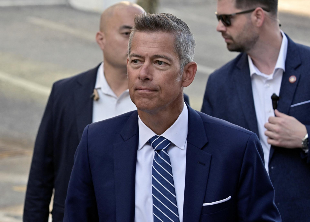 Dočasný riaditeľ NASA a minister dopravy Sean Duffy. FOTO: REUTERS