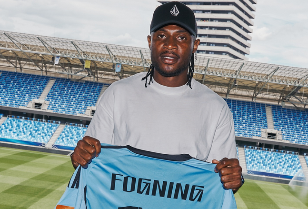 Kamerunský futbalový obranca Sidoine Fogning. FOTO: Facebook Slovana Bratislava