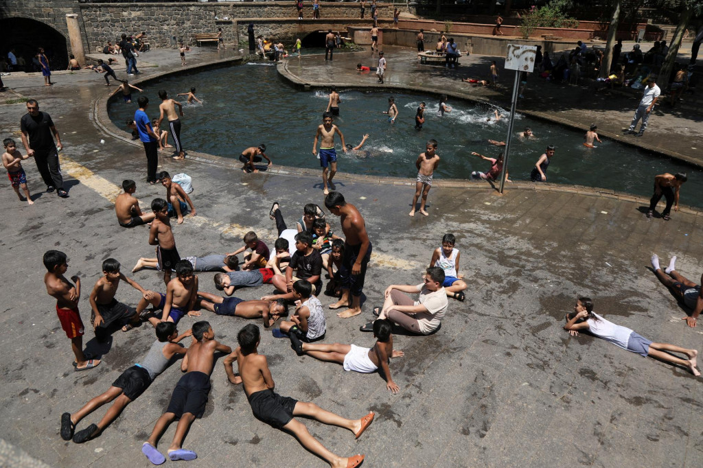 Horúčavy v Turecku. FOTO: Reuters