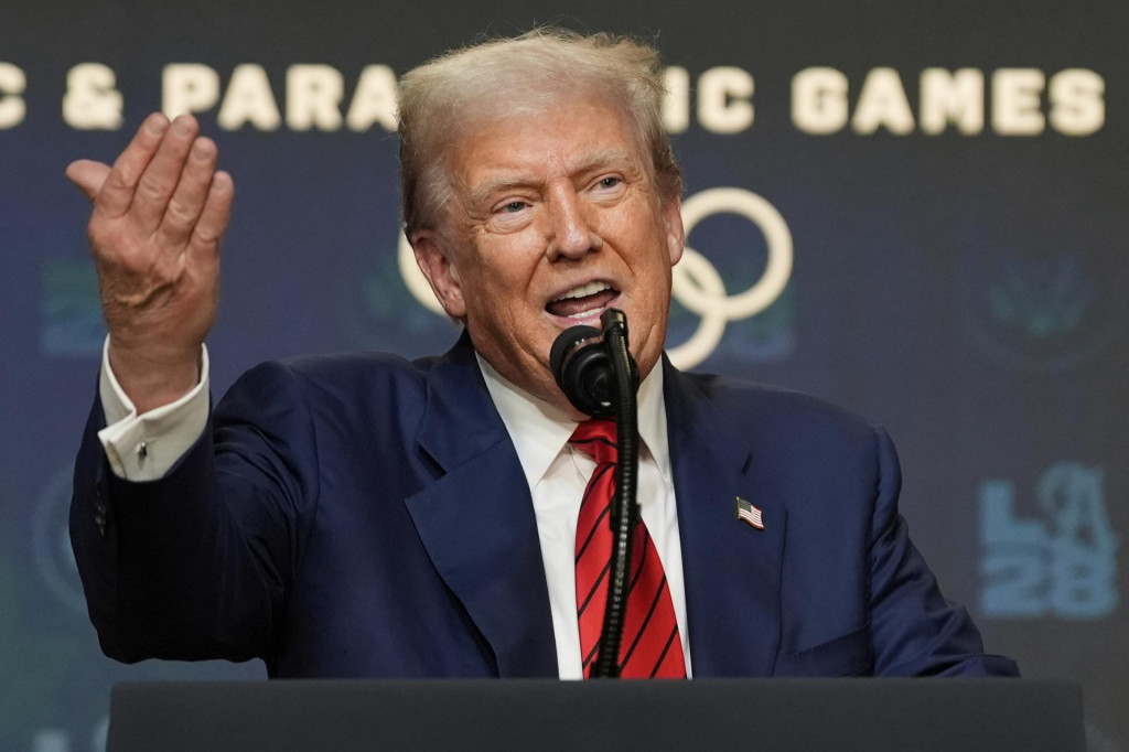 Americký prezident Donald Trump. FOTO: TASR/AP