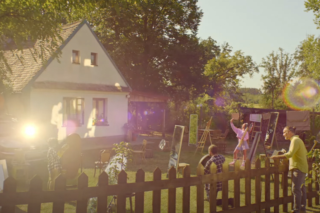 Kutilsk&aacute; verzia fotovoltiky v kampani SPP.