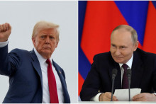 Donald Trump a Vladimir Putin. FOTO: Reuters