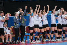 Slovenské hádzanárky do 17 rokov. FOTO: Slovak Handball Federation