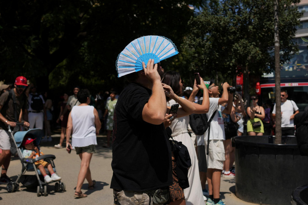 Viaceré krajiny v Ázii a Škandinávii zaznamenali nové júlové teplotné rekordy. FOTO: REUTERS
