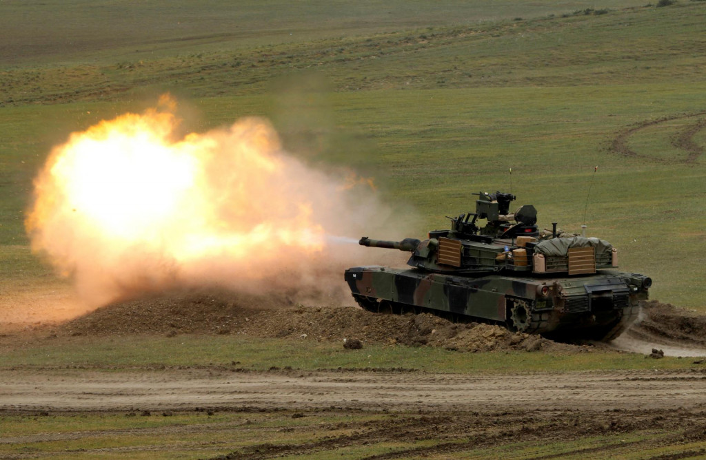 Tank M1A2 Abrams. FOTO: REUTERS