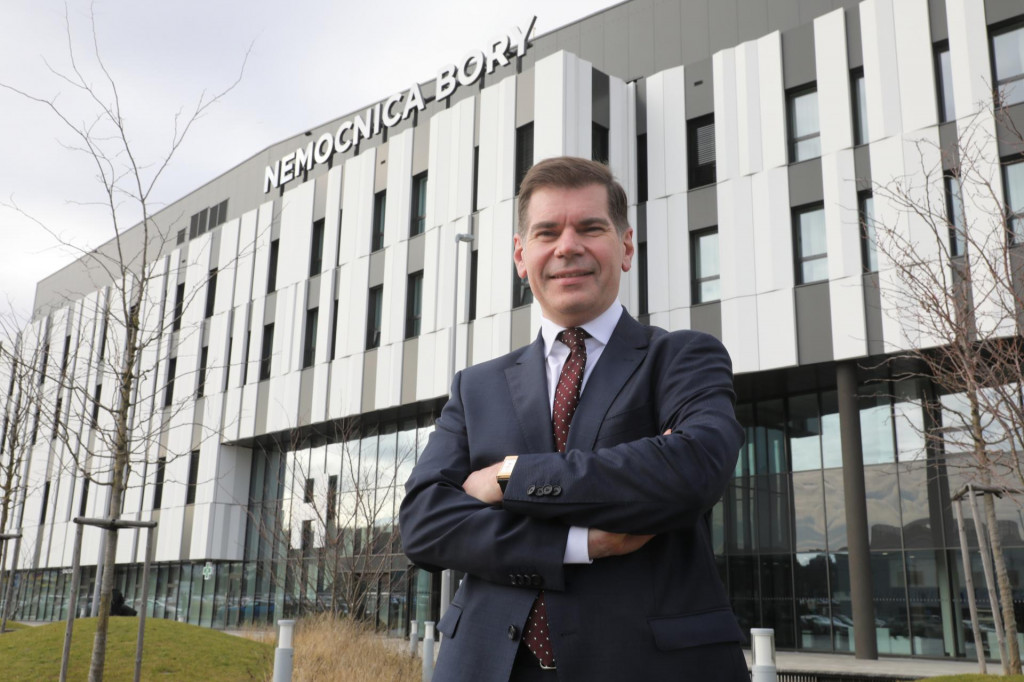 Generálny riaditeľ medzinárodného holdingu Penta Hospitals International Peter Lednický. FOTO: HN/Peter Mayer