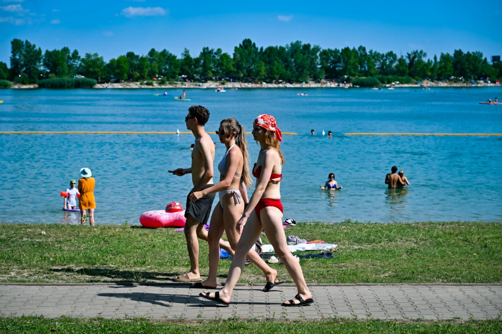 Horúčavy na Slovensku. FOTO: TASR/Pavol Zachar