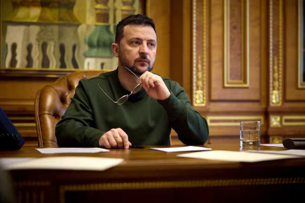 Ukrajinský prezident Volodymyr Zelenskyj. FOTO: Reuters