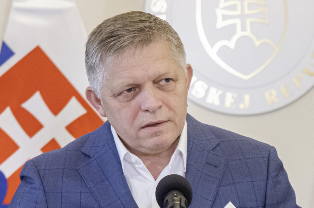 Predseda vlády Robert Fico (Smer-SD). FOTO: TASR/Martin Baumann