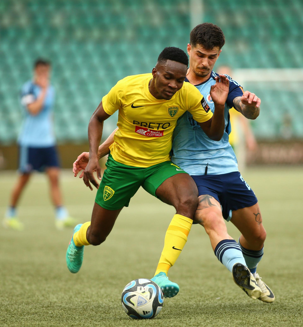 Samuel Gidi odohral za seniorský A-tím Žiliny 105 súťažných duelov. FOTO: TASR/D. Stehlík