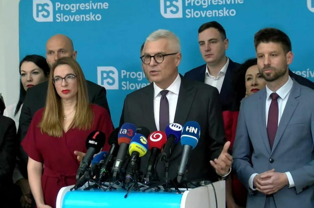 Na snímke reční Ivan Korčok (PS). FOTO: HNtelevízia