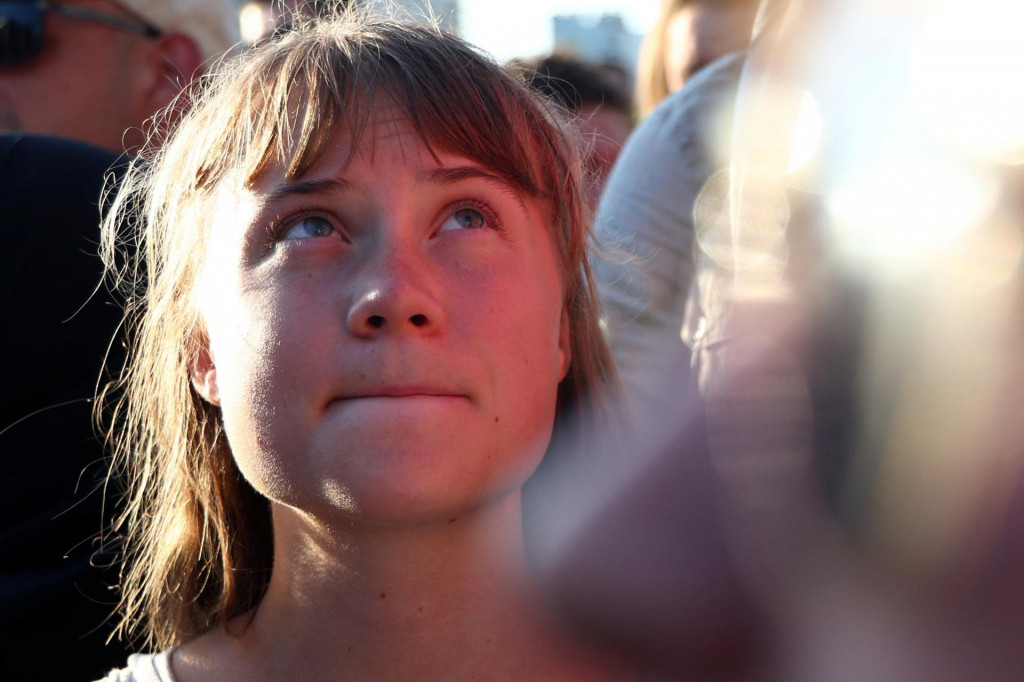 Švédska klimatická aktivistka Greta Thunbergová. FOTO: Reuters