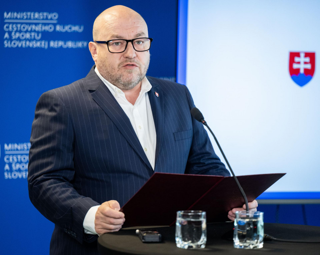 Minister športu a cestovného ruchu. FOTO: TASR/Jakub Kotian